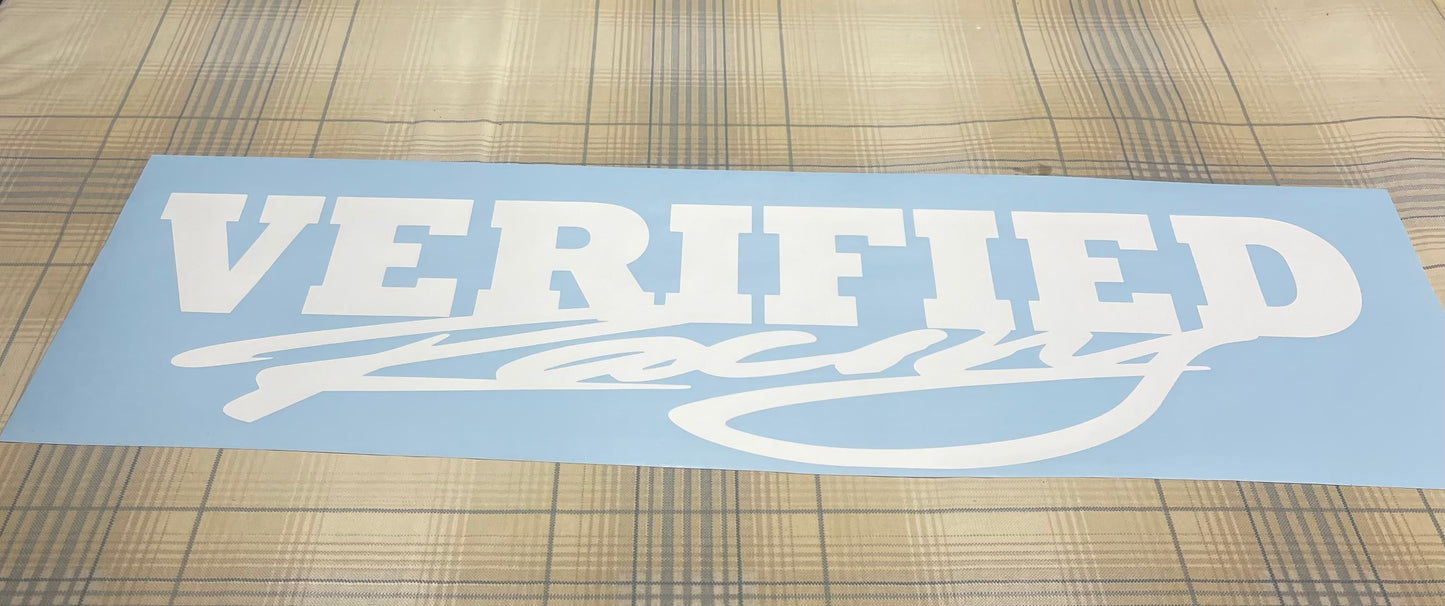 Verified Racing Banner