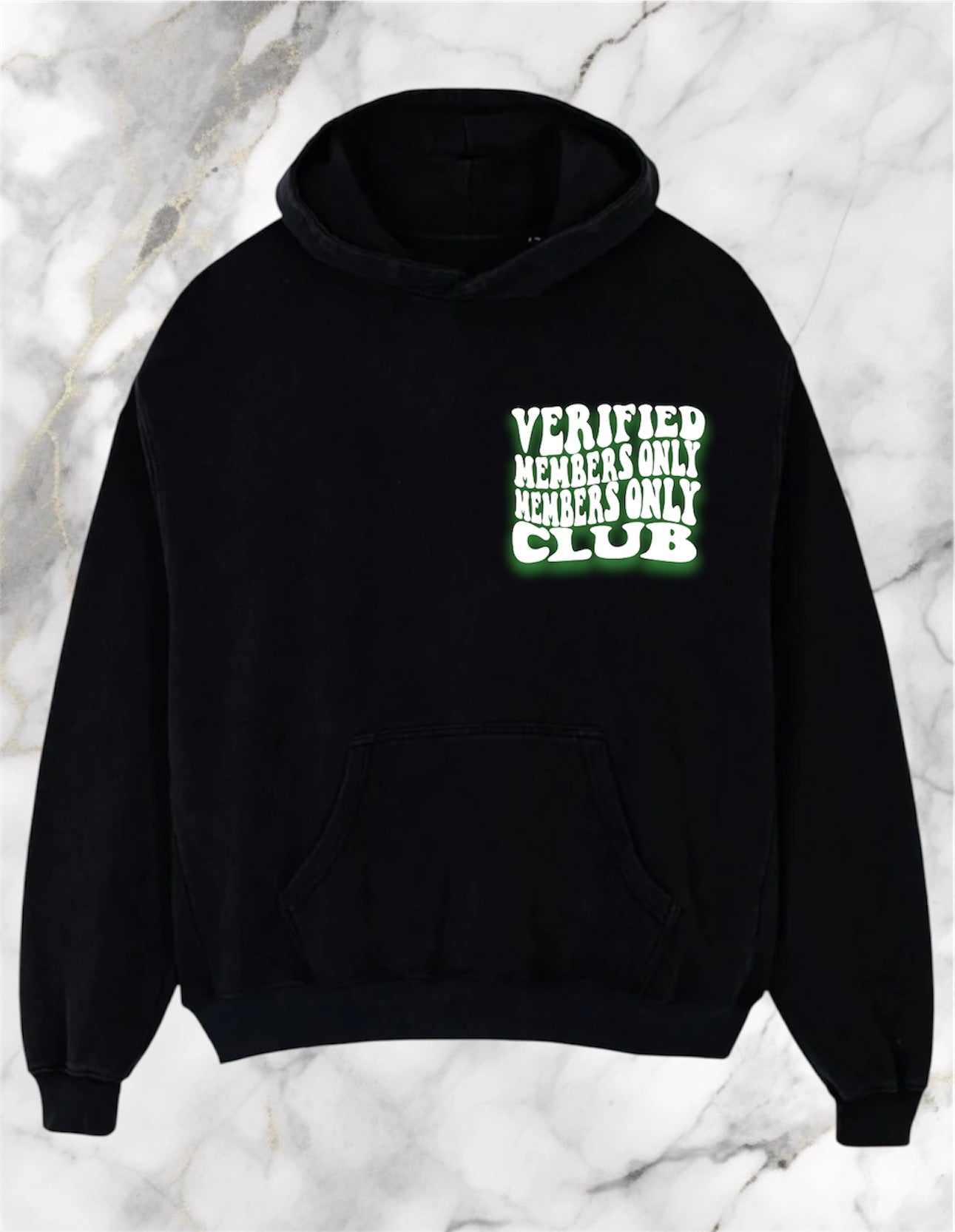 Glow in the dark members hoodie