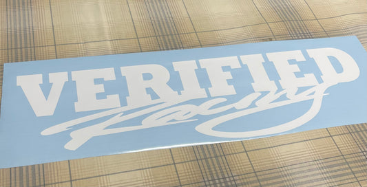 Verified Racing Banner